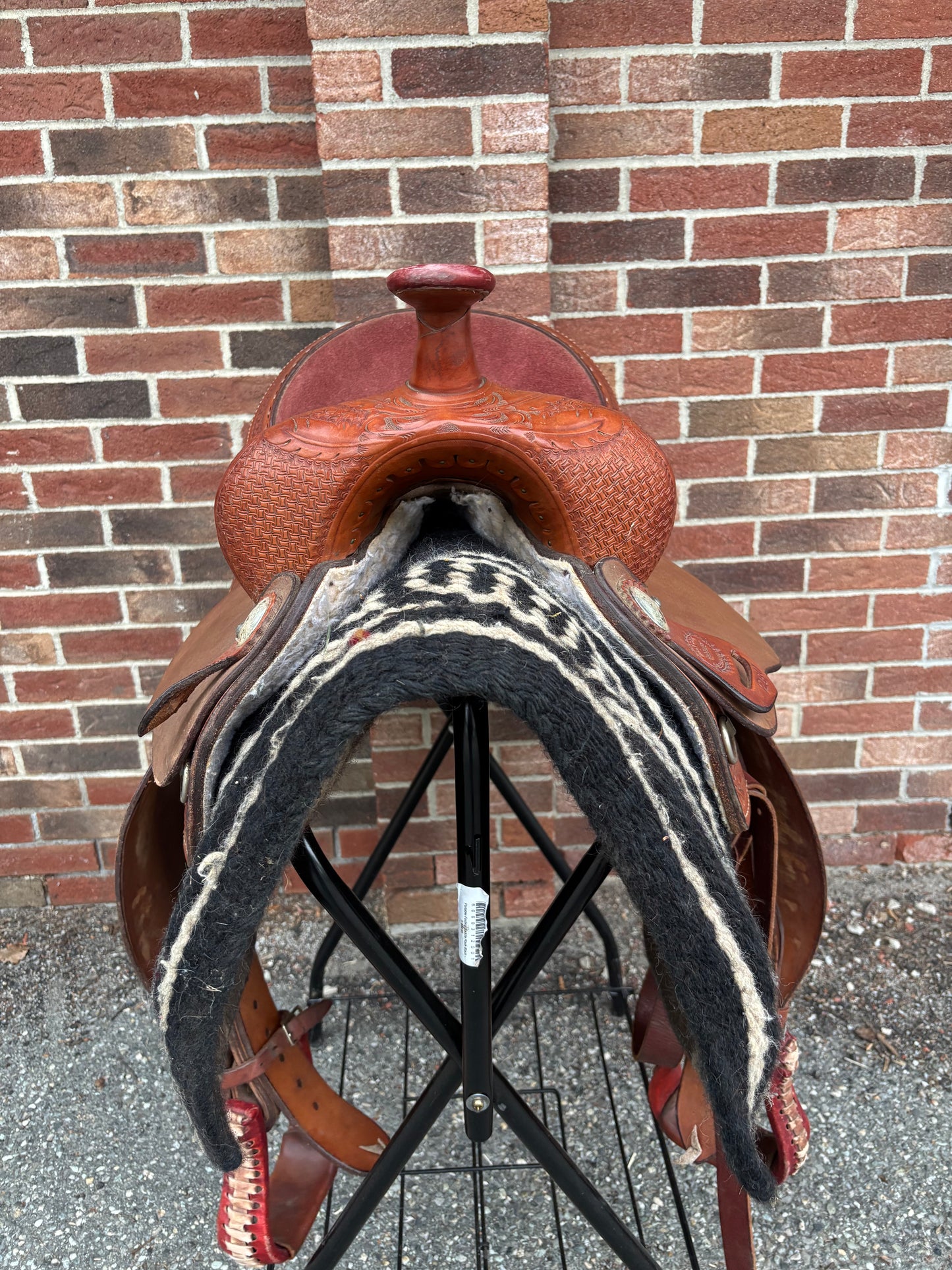 Billy Cook Western Saddle-15”-Semi QH Bars