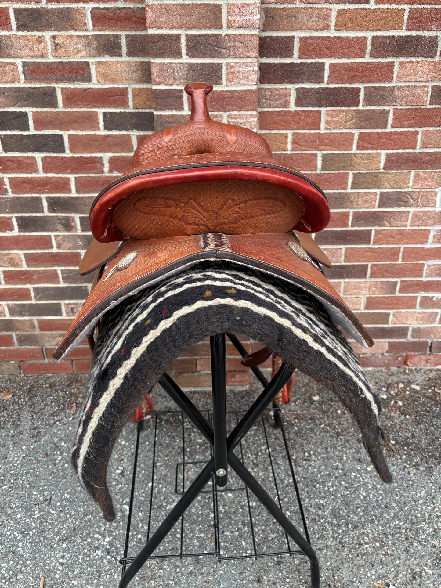 Billy Cook Western Saddle-15”-Semi QH Bars