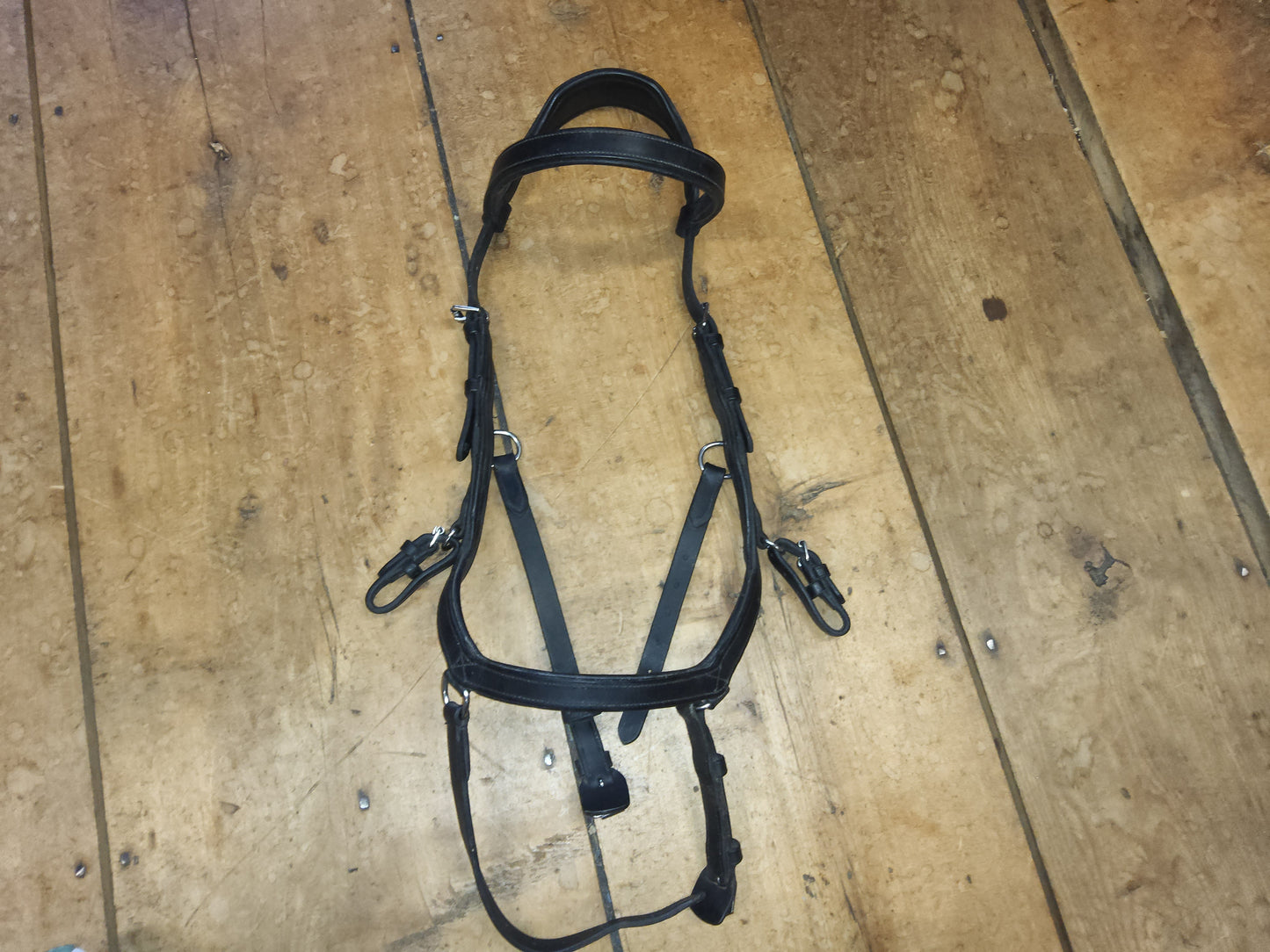 Rambo Micklem Bridle- Black