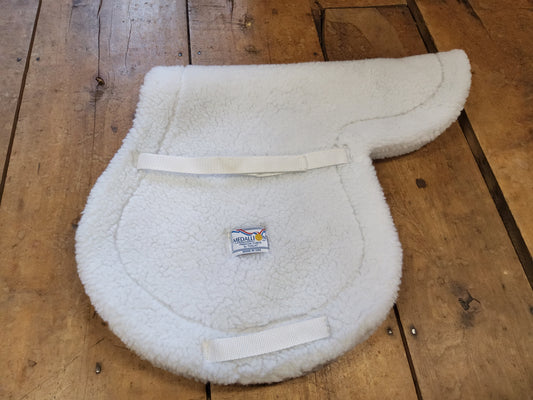 Medallion Fitted Pad- White